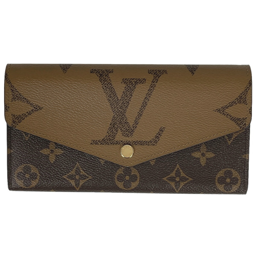 Louis Vuitton Sarah Portefeuille Wallet Giant Reverse Brown